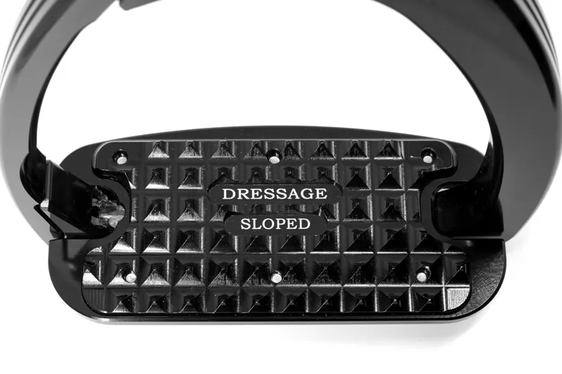 Tech Venice Dressage Sloped Stirrups Black-3